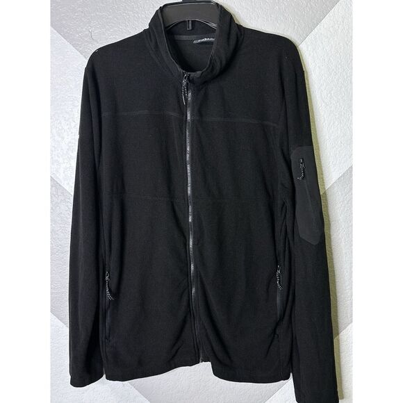 Fossa Apparel Microsoft 2580 Cambria Thermo-Fleece Black Jacket - Men's Large - Picture 2 of 6